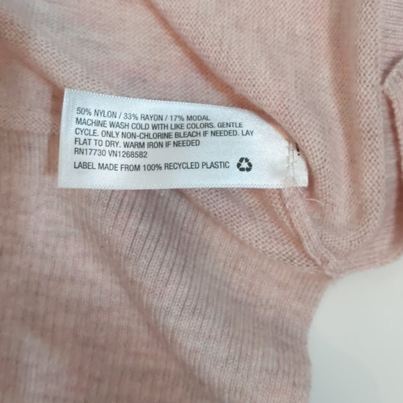 A.n.deway pink v neck sweater - Picture 6 of 7